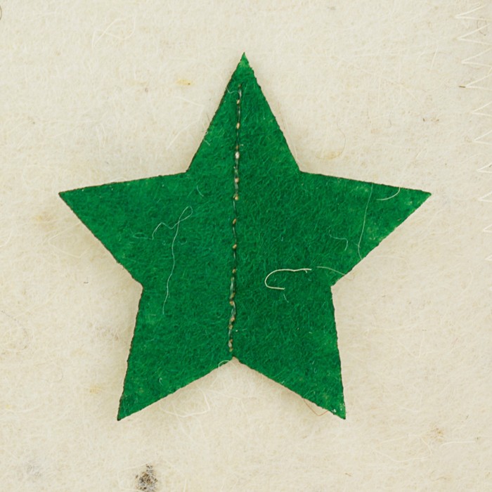 Шапка банная "Каска" с зеленой звездой, микс