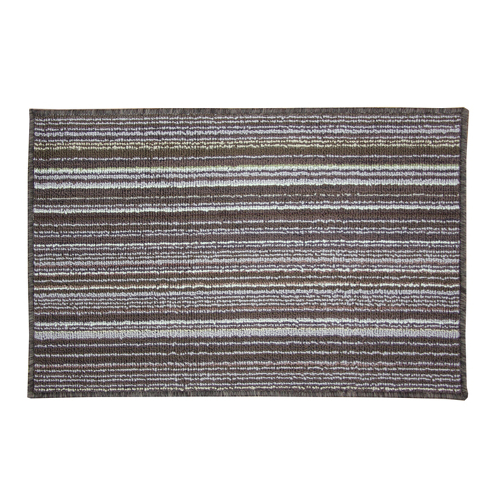 Коврик "Сабха Тун", полипропилен, 50х80 см, коричневый