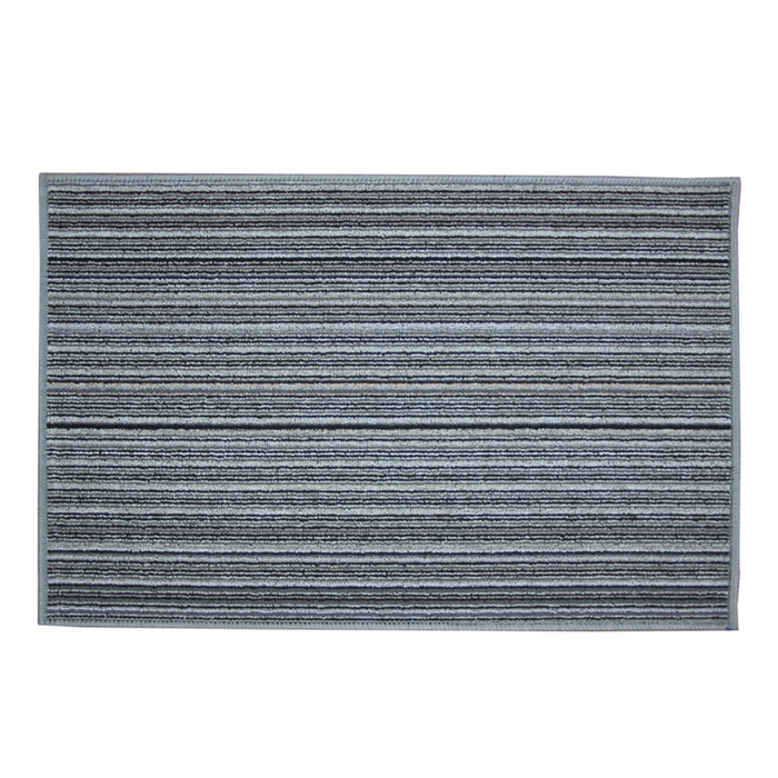 Коврик "Сабха Тун", полипропилен, 50х80 см, серый