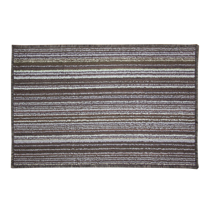 Коврик "Сабха Тун", полипропилен, 60х90 см, коричневый