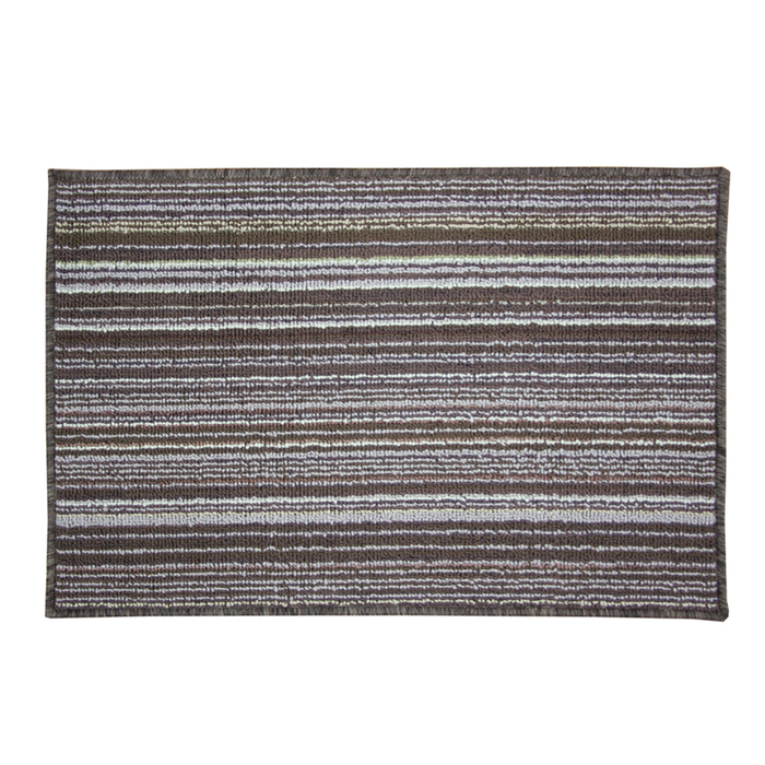 Коврик "Сабха Тун", полипропилен, 67х100 см, коричневый