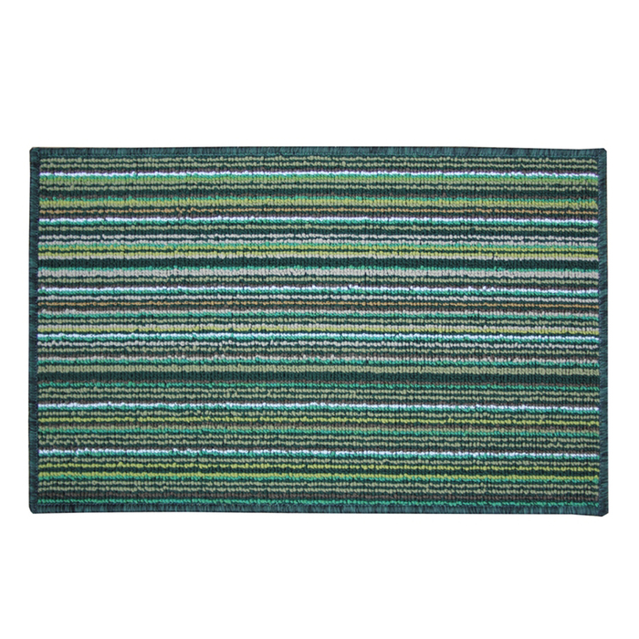 Коврик "Сабха Тун", полипропилен, 67х100 см, зеленый