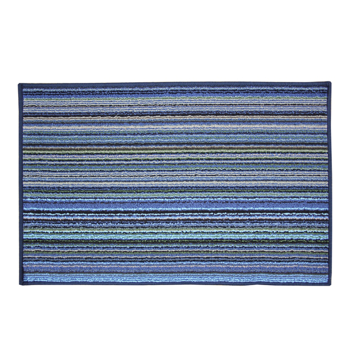 Коврик "Сабха Тун", полипропилен, 67х100 см, синий