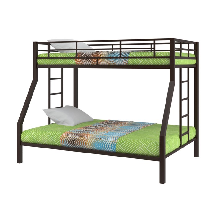 Двухъярусная кровать "Гранада", 1980х1260х1560 мм, коричневый