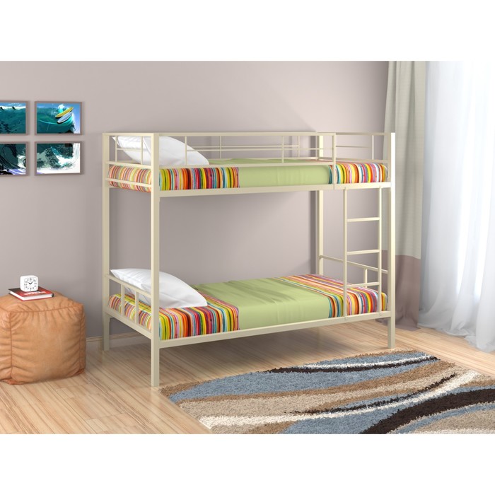 Двухъярусная кровать "Севилья 2", 1980х960х1620 мм, бежевый