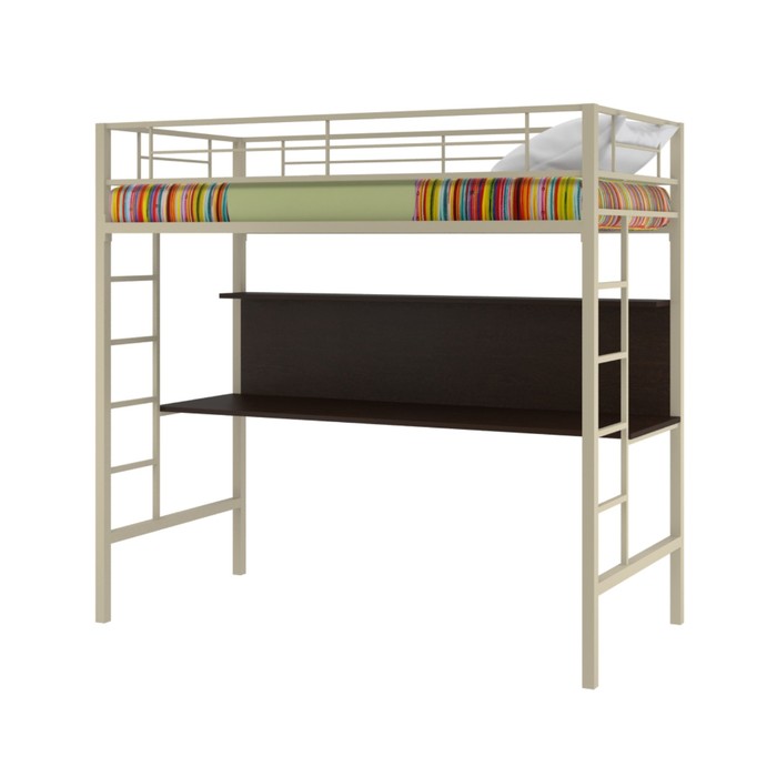 Двухъярусная кровать "Севилья 1", (сборный комплект), 1980х960х1960 мм, бежевый