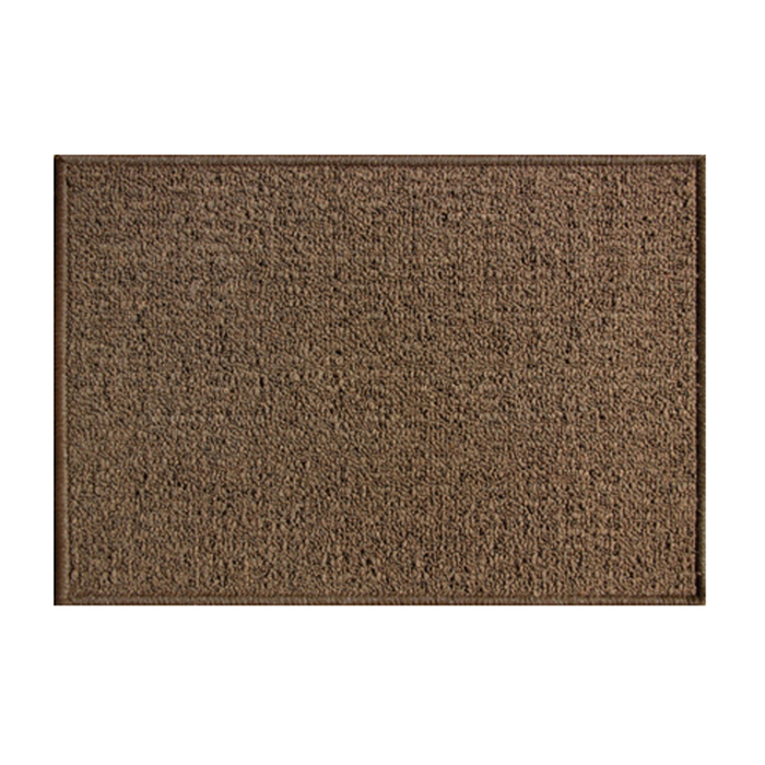 Коврик придверный "Детройт", полипропилен, 40х60 см, коричневый