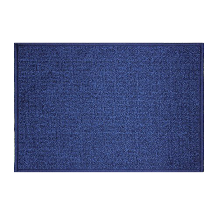 Коврик придверный "Детройт", полипропилен, 40х70 см, синий