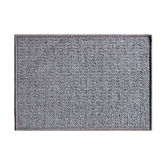 Коврик придверный "Детройт", полипропилен, 50х80 см, серый