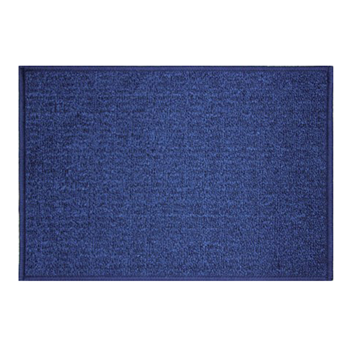Коврик придверный "Детройт", полипропилен, 50х80 см, синий