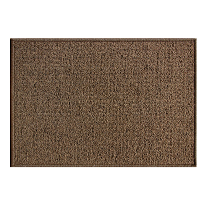 Коврик придверный "Детройт", полипропилен, 50х80 см, коричневый