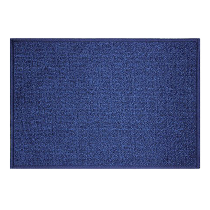 Коврик придверный "Детройт", полипропилен, 80х120 см, синий