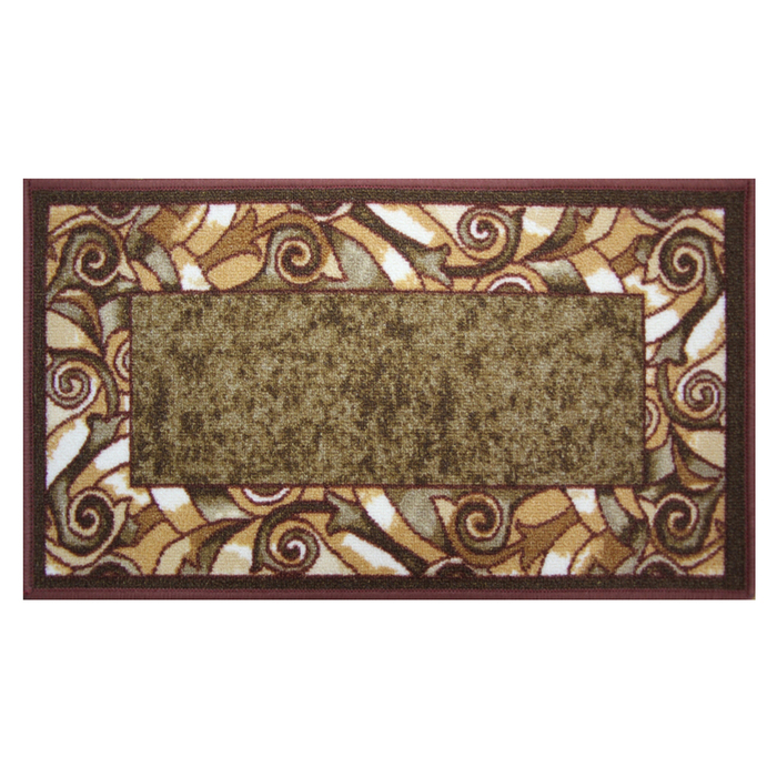 Коврик "Нью Соса", полипропилен, основа резина, 40х70 см, 010