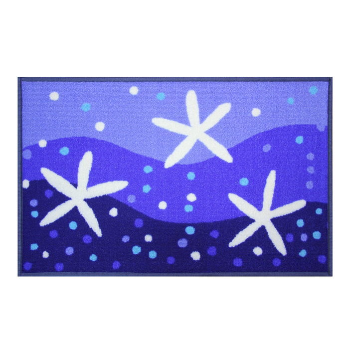 Коврик "Нью Соса", полипропилен, основа резина, 50х80 см, 004