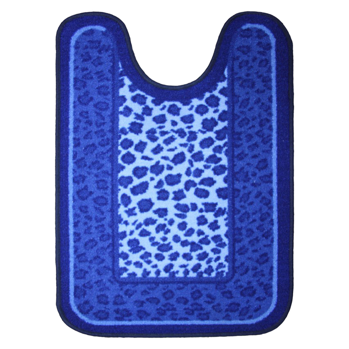 Коврик "Нью Соса" с вырезом под унитаз, полипропилен, основа резина, 57х80 см, 009