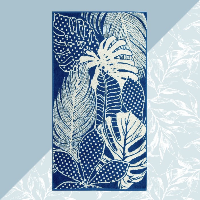 Полотенце махровое "Этель" Экзотика 50х90 см, 100% хл, 420 гр/м2