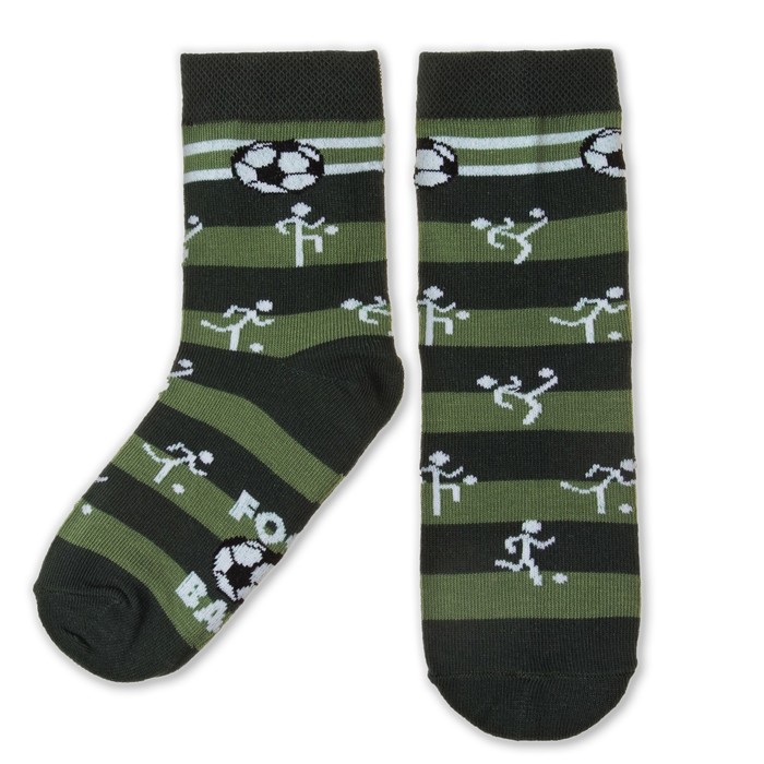 Носки Collorista "Football" 20-22см (10-12лет), 80% хл.,17% п/а, 3% эл.