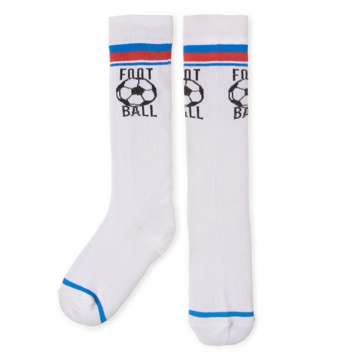 Гольфы Collorista "Football Russia" 18-20см (7-9лет), 80% хл.,17% п/а, 3% эл.