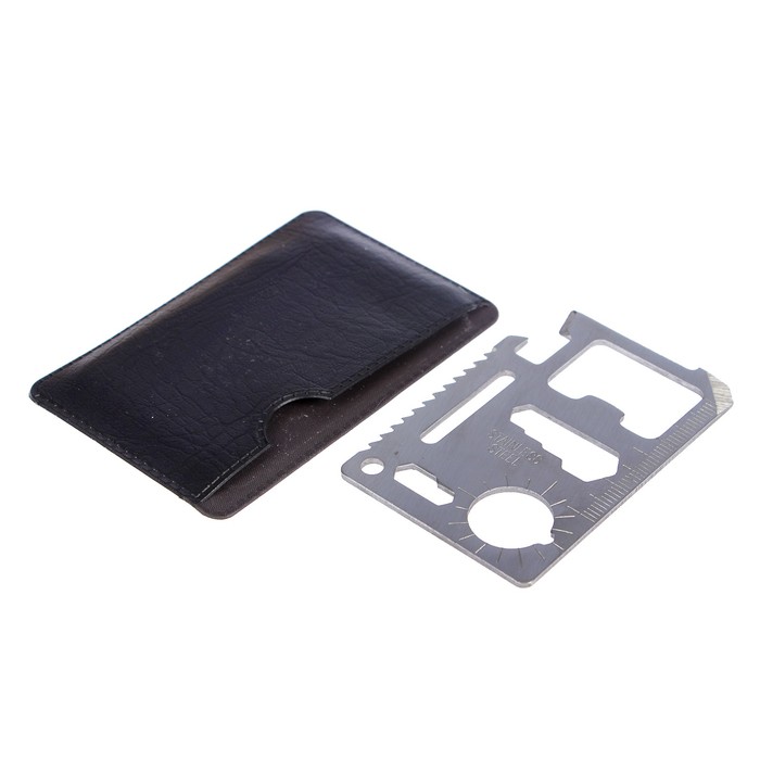 Нож-мультитул на открытке "С Днём защитника Отечества!" письма