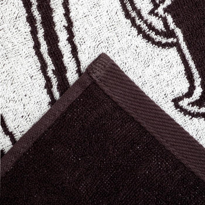 Полотенце махровое "Этель" Любовь2 50х90 см, 100% хл, 420 гр/м2