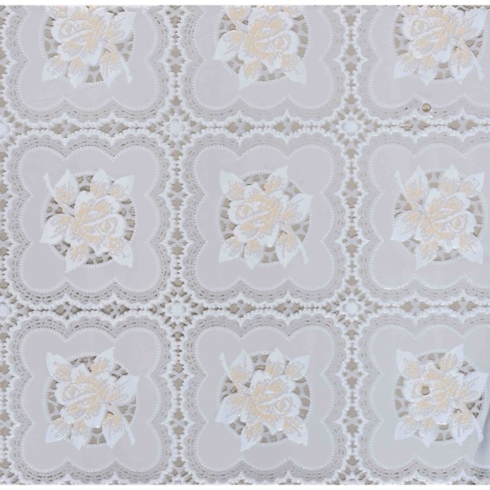 Клеенка столовая Lace "Ажурная" (рулон 22 метра), ширина 132 см, мод. TF0106