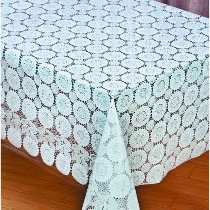 Клеенка столовая Lace "Ажурная" (рулон 22 метра), ширина 132 см, мод. TF0901