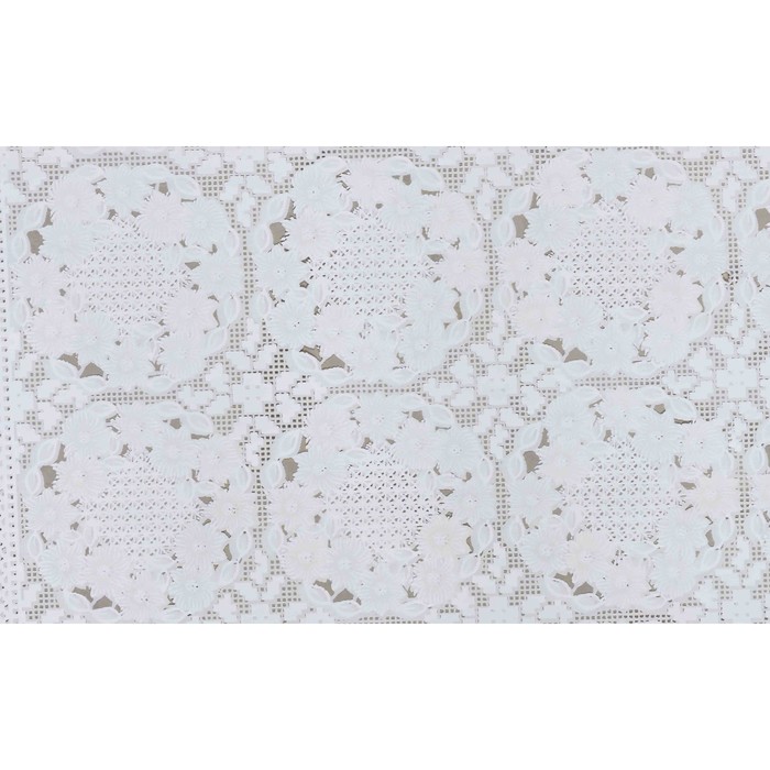 Клеенка столовая Lace "Ажурная" (рулон 22 метра), ширина 132 см, мод. TF1302 (20567)