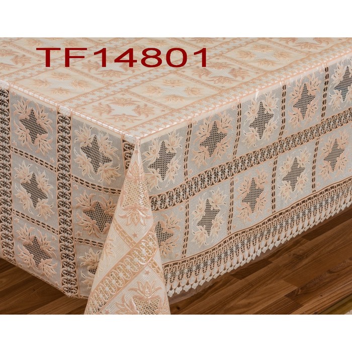 Клеенка столовая Lace "Ажурная" (рулон 22 метра), ширина 132 см, мод. TF14801