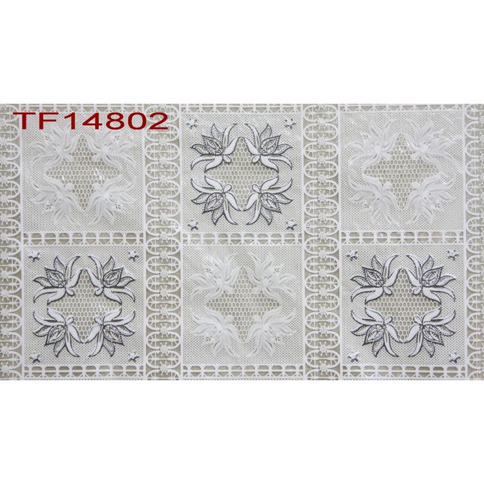 Клеенка столовая Lace "Ажурная" (рулон 22 метра), ширина 132 см, мод. TF14802