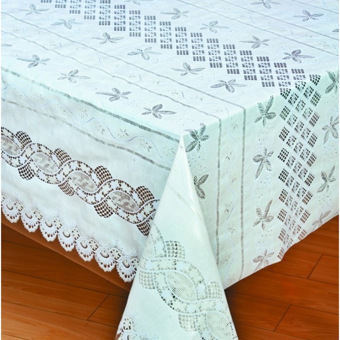 Клеенка столовая Lace "Ажурная" (рулон 22 метра), ширина 132 см, мод. TF3205