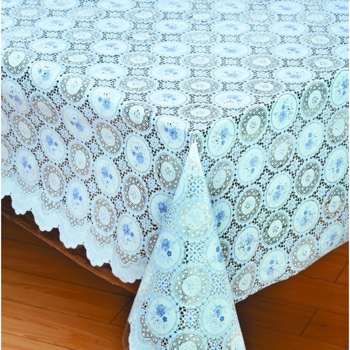 Клеенка столовая Lace "Ажурная" (рулон 22 метра), ширина 132 см, мод. TF3706