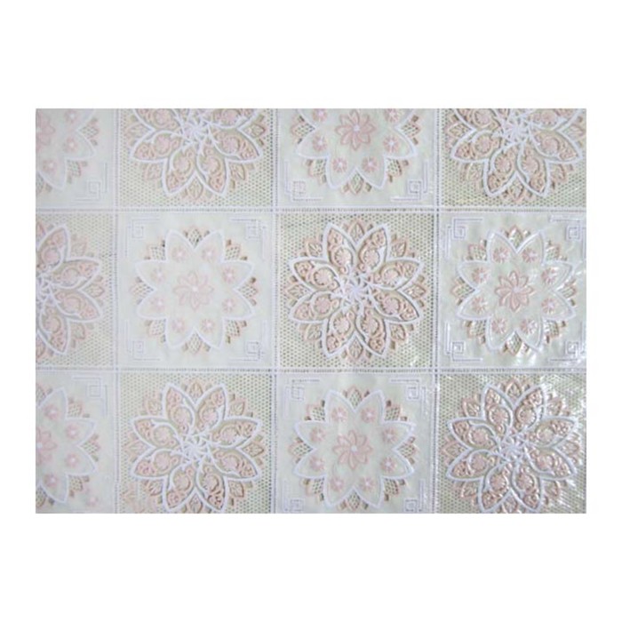 Клеенка столовая Lace "Ажурная" (рулон 22 метра), ширина 132 см, мод. TF7206