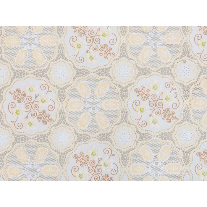 Клеенка столовая Lace "Ажурная" (рулон 22 метра), ширина 132 см, мод. TF7604