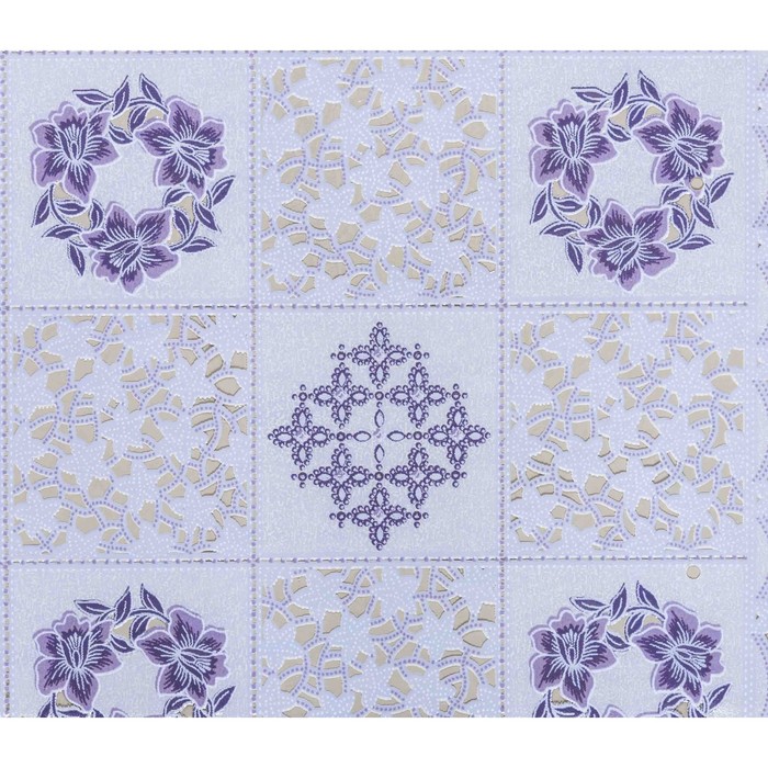 Клеенка столовая Lace "Ажурная" (рулон 22 метра), ширина 132 см, мод. TF7801