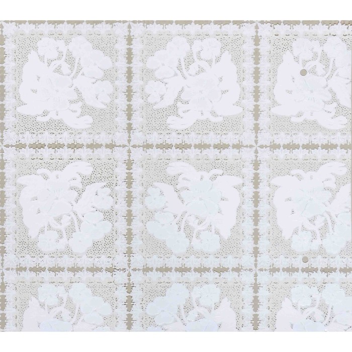 Клеенка столовая Lace "Ажурная" (рулон 22 метра), ширина 132 см, мод. TF8302