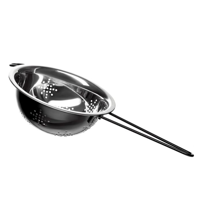 Дуршлаг с 1-ой ручкой Holly, черный, 18 см