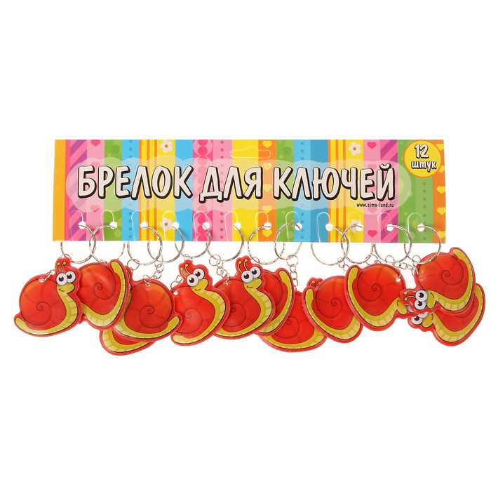 Брелок пластик мягкий "Букашки" 5х4,5 см