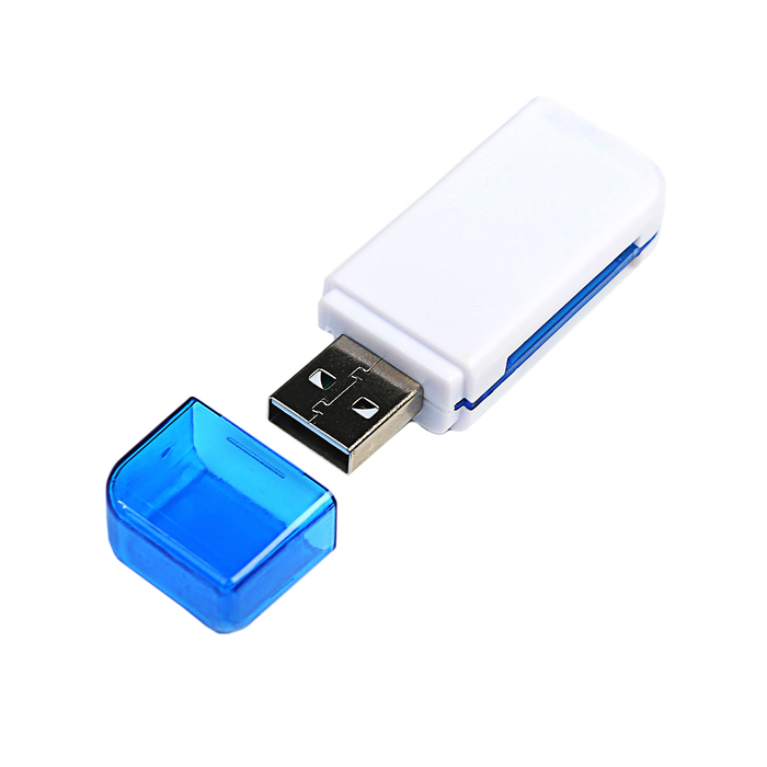 Картридер универсальный, SD, microSD, MS, M2, цвет МИКС