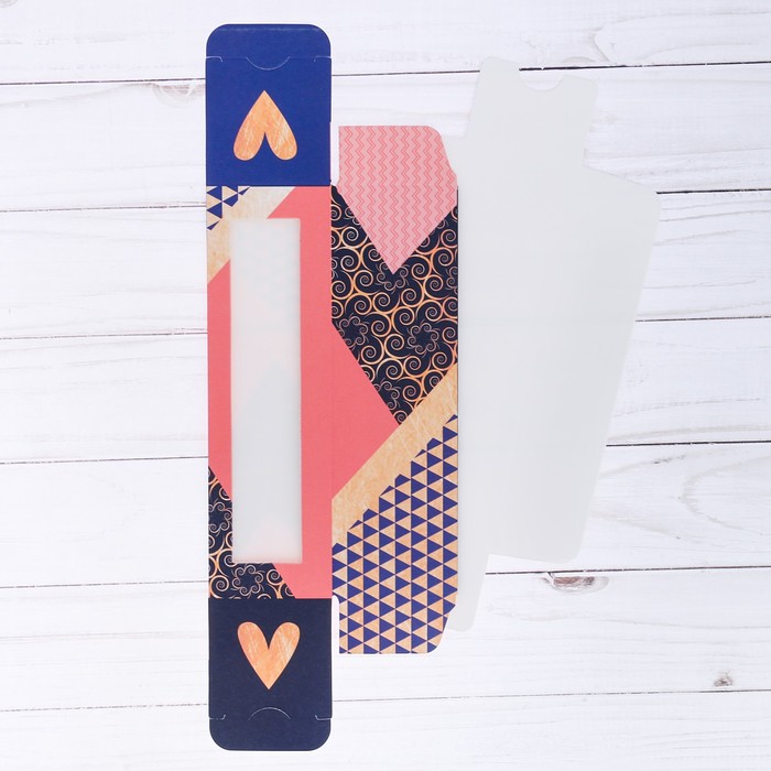 Коробочка для макарун «Отличного дня!», 18 х 5,5 х 5,5 см