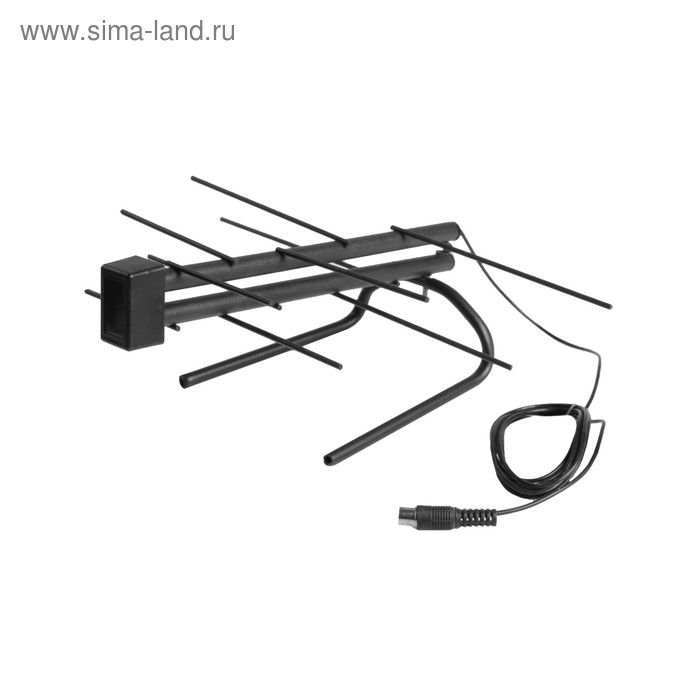 Антенна Digifors LKA-941, комнатная, активная, 18 дБи, 5В, DVB-T, DVB-T2, цифровая