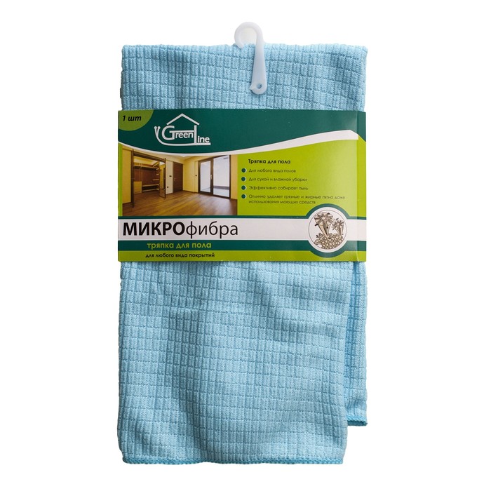 Тряпка для пола Green Line, микрофибра 40х50 см (45222-4178)