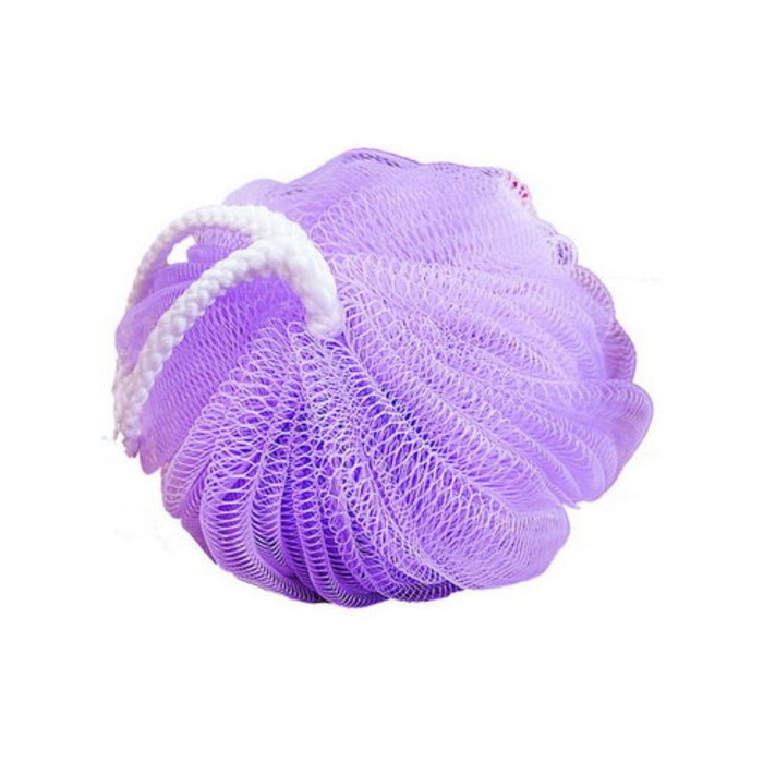 Мочалка Beauty Format "ШАР" фонарик, синтетика, МИКС (45396-8023)