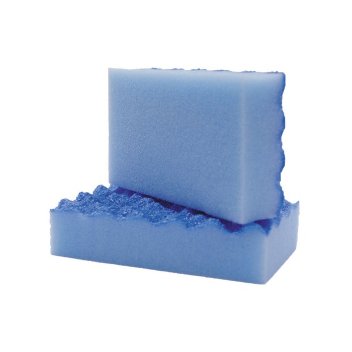 Губка Soft Touch "Волны", для тефлона 2 шт, 11х6,5х2,5 см (58436-7559)