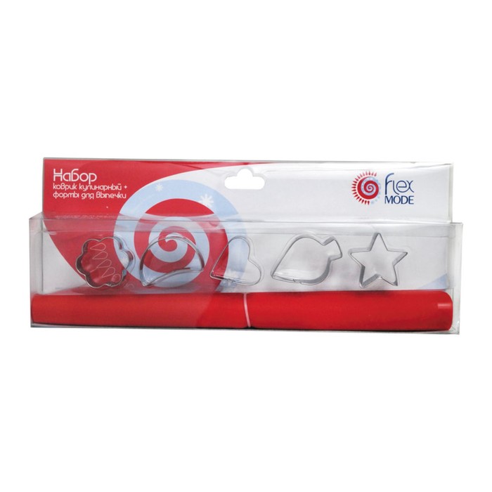 Набор Flex Mode: для выпечки (кулин. коврик + 5 фигурных форм)