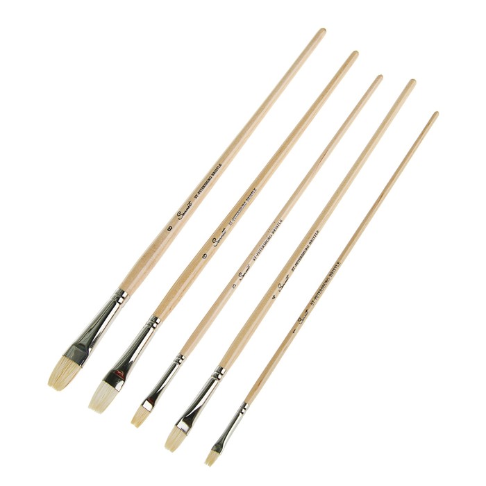 Набор кистей Щетина 5 шт. ЗКХ Сонет № 6 8745219
