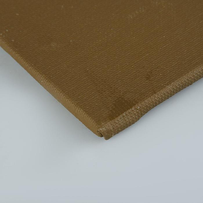 Холст 30х40 см на картоне хлопок 100% 3.0 мм акриловый грунт мелкозернистый ЗКХ Мастер Класс умбра натур