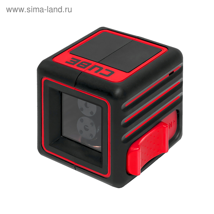 Нивелир лазерный ADA Cube Basic Edition, 2 луча, 20 м, ±0.2 мм/м, 1/4 нивелир лазерный ada cube professional edition а00343 2 луча диапазон 20 м ±0 2 мм м