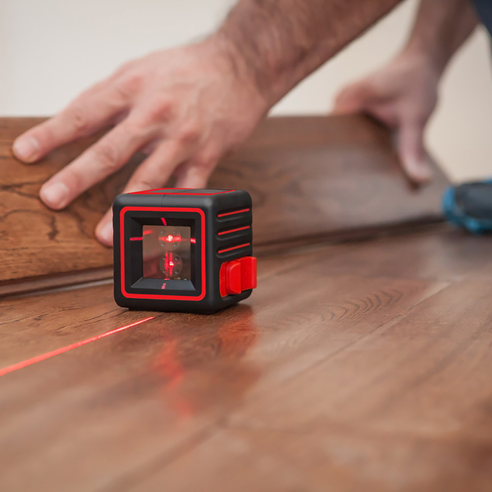 Нивелир лазерный ADA Cube Basic Edition, 2 луча, 20 м, ± 2мм/10м, 1/4"