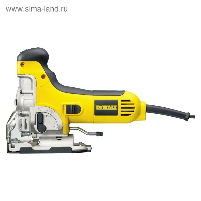 фото Лобзик dewalt dw 333 к, маятник, 701 вт, 800-3100 об/м, ход 26мм, рез 135мм, кейс