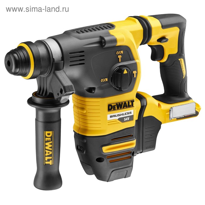 Перфоратор аккум. DeWalt DCH333 NT, SDS-Plus, 54 В, 4480 уд/мин, 1000 об/мин  БЕЗ АКК И ЗУ